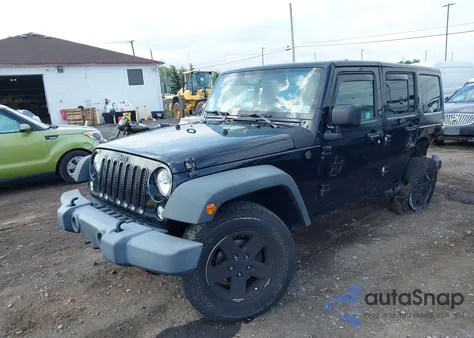 2015 Jeep Wrangler Unlimited Sport из США, поврежденный, VIN 1C4BJWDG7FL717261